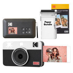 KODAK Mini Shot 2 Retro Appareil Photo Instantané Numérique & Imprimante Photo 2-en-1 5,3 x 8,6 cm, 38 Feuilles, Caméra Portable