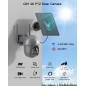 ANRAN 2K Caméra Surveillance WiFi sans Fil, Panneau Solaire+Batteries, 360° Pan/Tilt, Détection Mouvement PIR, Couleur Vision No ANRAN 2K Caméra Surveillance WiFi sans Fil, Panneau Solaire+Batteries, 360° Pan/Tilt, Détection Mouvement PIR, Couleur Vision No