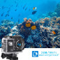 Jadfezy Camera Sport 1080P FHD,Etanche 30M Caméra d'action Grand Angle, avec Deux Piles Rechargeables 900 mAh Caméra Sport et ki Jadfezy Camera Sport 1080P FHD,Etanche 30M Caméra d'action Grand Angle, avec Deux Piles Rechargeables 900 mAh Caméra Sport et ki