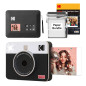 Kodak Mini Shot 3 Retro Cadeau Noel, Appareil Photo Instantané Vintage avec Imprimante Photo Portable, 76x76 mm, Technologie 4Pa Kodak Mini Shot 3 Retro Cadeau Noel, Appareil Photo Instantané Vintage avec Imprimante Photo Portable, 76x76 mm, Technologie 4Pa