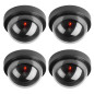TOROTON Caméras factices, Fausse de Sécurité Caméra Dôme CCTV avec LED Clignotant Lumière pour Les Entreprises Magasins Accueil, TOROTON Caméras factices, Fausse de Sécurité Caméra Dôme CCTV avec LED Clignotant Lumière pour Les Entreprises Magasins Accueil,