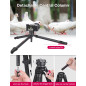 ULANZI Zero Y Trépied de Voyage en Carbone avec rotule panoramique à 360° et rlocation Rapide Arca, trépied photograhy avec Colo ULANZI Zero Y Trépied de Voyage en Carbone avec rotule panoramique à 360° et rlocation Rapide Arca, trépied photograhy avec Colo