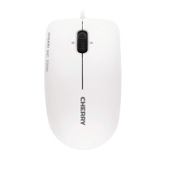 CHERRY MC 2000, Souris Filaire de Taille Standard, Design Symétrique pour Droitiers et Gauchers, 3 Touches, 1600 dpi, Tilt-Wheel