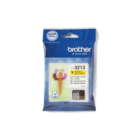 Brother LC3213Y Cartouche d'encre DCP-J572DW/J772DW/J774DW/MFC-J497DW/J890DW/J895DW Taille XL Jaune