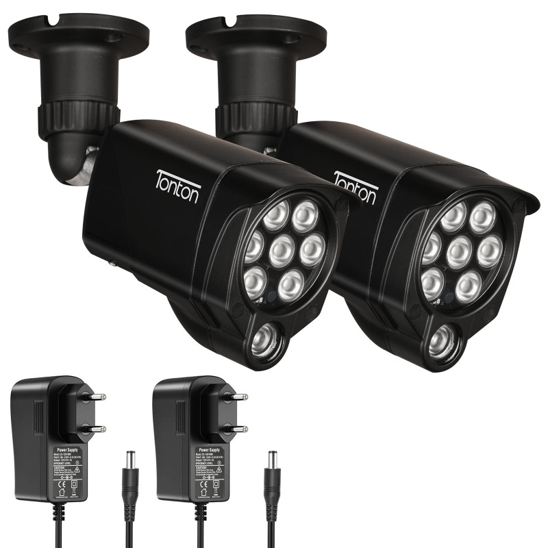 Tonton Lampe de Vision Nocturne Infrarouge 30M, Projecteur IR pour caméra de Surveillance CCTV/VR PlayStation etc. Alimentation Tonton Lampe de Vision Nocturne Infrarouge 30M, Projecteur IR pour caméra de Surveillance CCTV/VR PlayStation etc. Alimentation
