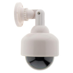 Caméra de Surveillance extérieure factice avec LED - Otio