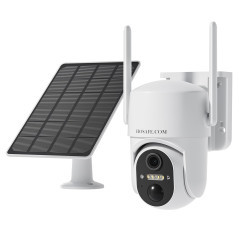 Camera Surveillance WIFI exterieure Sans fil, Camera Exterieur Sans fil, Camera de Surveillance Sans Internet, Audio 2 Voies, Al