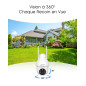 ANRAN 5MP PTZ Caméra Surveillance WiFi Exterieure sans Fil Solaire, Vision Nocturne Couleur 30m avec 4 Lumières Blanches, HD 256 ANRAN 5MP PTZ Caméra Surveillance WiFi Exterieure sans Fil Solaire, Vision Nocturne Couleur 30m avec 4 Lumières Blanches, HD 256