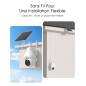 ANRAN 5MP PTZ Caméra Surveillance WiFi Exterieure sans Fil Solaire, Vision Nocturne Couleur 30m avec 4 Lumières Blanches, HD 256 ANRAN 5MP PTZ Caméra Surveillance WiFi Exterieure sans Fil Solaire, Vision Nocturne Couleur 30m avec 4 Lumières Blanches, HD 256