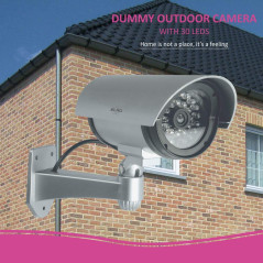 Elro CDB25S-2 Caméra extérieure factice avec LED-2 Paquet