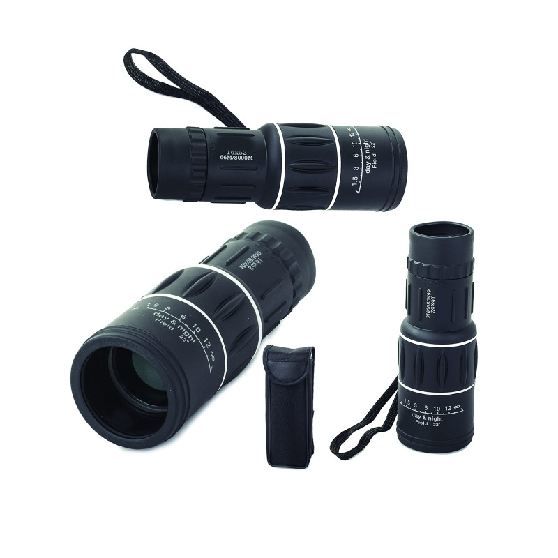 PARENCE - Jumelle Monoculaire 16 X 52 avec Fonction Nuit - Housse de Transport & Outil de Nettoyage - Lentille blindée - Idéal C PARENCE - Jumelle Monoculaire 16 X 52 avec Fonction Nuit - Housse de Transport & Outil de Nettoyage - Lentille blindée - Idéal C