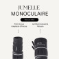 PARENCE - Jumelle Monoculaire 16 X 52 avec Fonction Nuit - Housse de Transport & Outil de Nettoyage - Lentille blindée - Idéal C PARENCE - Jumelle Monoculaire 16 X 52 avec Fonction Nuit - Housse de Transport & Outil de Nettoyage - Lentille blindée - Idéal C