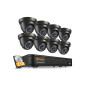 Anlapus 1080P 8CH 2TB H.265+ DVR Enregistreur 8PCS Caméra de Surveillance Extérieure IP66 2,0MP 20 M Vision Nocturne, Détection Anlapus 1080P 8CH 2TB H.265+ DVR Enregistreur 8PCS Caméra de Surveillance Extérieure IP66 2,0MP 20 M Vision Nocturne, Détection