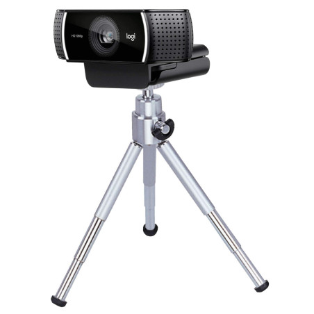 TronicXL Trépied 10 W pour Appareil Photo, Webcam, Compatible avec Logitech C920 Brio 4K C925e C922x C922 C930e C930 C615 Web Pi