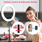 Ring Light avec Trépied, 19 Pouces Extérieur 2900-6000K LED Anneau Lumineux Réglable, Lampe Annulaire pour Telephone Youtube Tik Ring Light avec Trépied, 19 Pouces Extérieur 2900-6000K LED Anneau Lumineux Réglable, Lampe Annulaire pour Telephone Youtube Tik