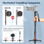 Monopode Caméra Extensible Manbily en Aluminium avec Pieds 170cm Trépied de Voyage Portable & Amovible pour Appareil Photo Refle Monopode Caméra Extensible Manbily en Aluminium avec Pieds 170cm Trépied de Voyage Portable & Amovible pour Appareil Photo Refle