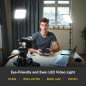 RALENO Lampes Vidéo LED 2-Pack, Panneau Vidéo 192 LED, avec Trépied réglable 180cm, Sac à main, Luminosité bicolore 2500-6500K, 