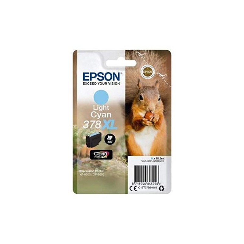 Epson C13t37954010 Claria Photo HD 378 x l cartouche d'encre – Light Cyan Amazon Dash Replenishment est prêt Epson C13t37954010 Claria Photo HD 378 x l cartouche d'encre – Light Cyan Amazon Dash Replenishment est prêt