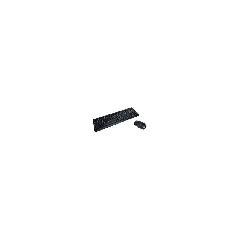 MCL Samar Kit Clavier/Souris sans Fil Noir