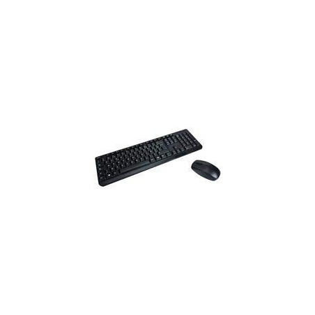 MCL Samar Kit Clavier/Souris sans Fil Noir