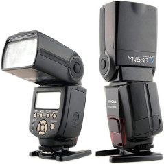 Yongnuo YN560 IV YN-560IV Flash sans Fil Speedlite Master + Slave Flash compatible avec Canon Nikon Pentax Olympus Fujifilm Pana