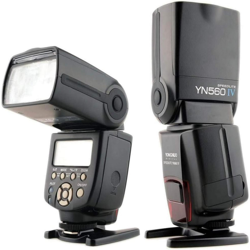 Yongnuo YN560 IV YN-560IV Flash sans Fil Speedlite Master + Slave Flash compatible avec Canon Nikon Pentax Olympus Fujifilm Pana Yongnuo YN560 IV YN-560IV Flash sans Fil Speedlite Master + Slave Flash compatible avec Canon Nikon Pentax Olympus Fujifilm Pana