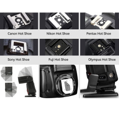 Yongnuo YN560 IV YN-560IV Flash sans Fil Speedlite Master + Slave Flash compatible avec Canon Nikon Pentax Olympus Fujifilm Pana