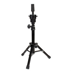 Neverland Salon Trépied Réglable avec Support Mini Réglable Support à Trépied pour Têtes d'exercice Support Porte-coiffure sur T