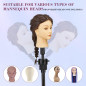 Neverland Salon Trépied Réglable avec Support Mini Réglable Support à Trépied pour Têtes d'exercice Support Porte-coiffure sur T Neverland Salon Trépied Réglable avec Support Mini Réglable Support à Trépied pour Têtes d'exercice Support Porte-coiffure sur T