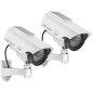 com-four® 2X Caméra factice pour l'extérieur - caméra factice avec Support Mural - Camera Exterieur - Camera factice (02 pièces) com-four® 2X Caméra factice pour l'extérieur - caméra factice avec Support Mural - Camera Exterieur - Camera factice (02 pièces)