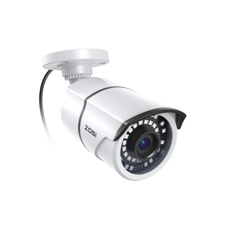 ZOSI Caméra de Vidéosurveillance 1080p 1920TVL pour Système de Surveillance, IP66 étanche pour intérieur et extérieur avec Boîti