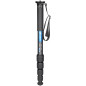 Leofoto - Monopode en Carbone - Travaux Lourds - Capacité de Poids : 15 kg - Max. Hauteur: 153 cm (sans rotule) - Cinq Sections Leofoto - Monopode en Carbone - Travaux Lourds - Capacité de Poids : 15 kg - Max. Hauteur: 153 cm (sans rotule) - Cinq Sections