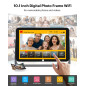KODAK Cadre Photo Numérique WiFi, 10.1 Pouces IPS Écran Tactile, 4000mAh Batterie, 32Go Stockage, Photos ou vidéos n'importe où KODAK Cadre Photo Numérique WiFi, 10.1 Pouces IPS Écran Tactile, 4000mAh Batterie, 32Go Stockage, Photos ou vidéos n'importe où
