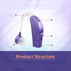 Appareil numérique - Appareil numérique personnel rechargeable avec autonomie d'une journée, violet