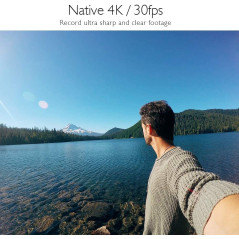 AKASO V50 X Caméra de Sport avec Carte Mémoire microSDXC U3 64 Go, Action Camera Sport 4K 30FPS Ultra Full HD Stabilisateur avec