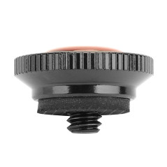 VBESTLIFE Plaque à dégagement Rapide en Alliage d'aluminium Mini.Plateau à dégagement Rapide Rond pour trépied Compact Action .(