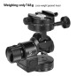 Sunwayfoto GH-PROII+ Tête à engrenage 3D Réglage indépendant Livré avec pince panoramique GC-01 Sunwayfoto GH-PROII+ Tête à engrenage 3D Réglage indépendant Livré avec pince panoramique GC-01