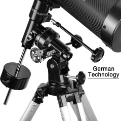 Télescope 130EQ Newton Réflecteur Télescope pour Adultes, Télescopes Professionnels pour Adultes, Livré avec Adaptateur Smartpho