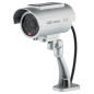 O&W Security Caméra factice solaire factice - Avec objectif & LED clignotante étanche - Capteur LED - Réglable à 360° - Support O&W Security Caméra factice solaire factice - Avec objectif & LED clignotante étanche - Capteur LED - Réglable à 360° - Support