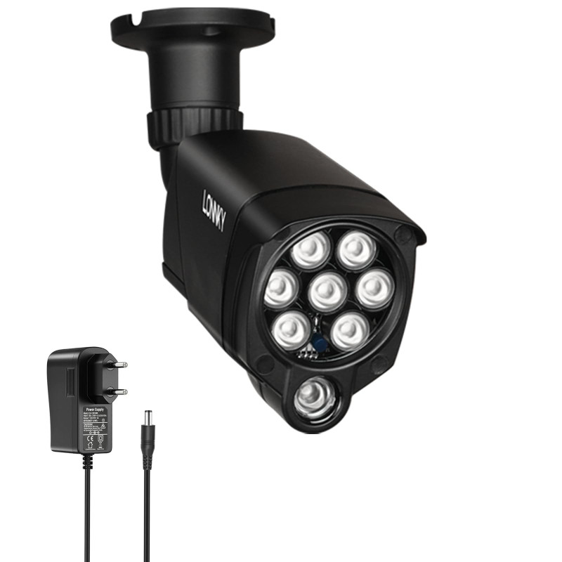 Lonnky Éclairant Infrarouge à 8 LED, Lumière IR 30 M pour Caméras de Sécurité (TAPO C200 C310, Reolink 410W), VR (Série Quest, V Lonnky Éclairant Infrarouge à 8 LED, Lumière IR 30 M pour Caméras de Sécurité (TAPO C200 C310, Reolink 410W), VR (Série Quest, V