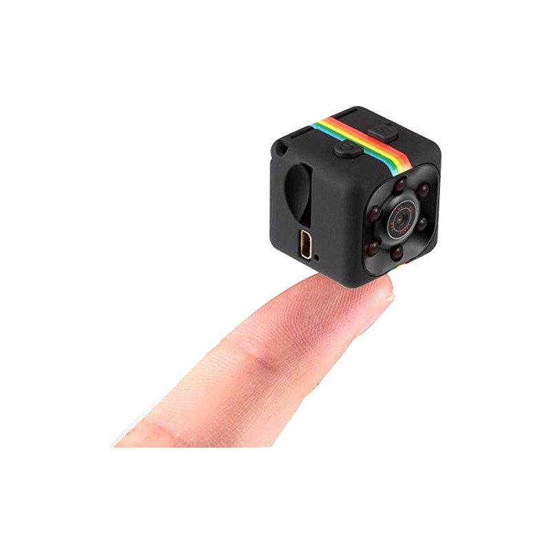 LEOFLA Micro Caméra HD Mini Caméra avec Vision Nocturne