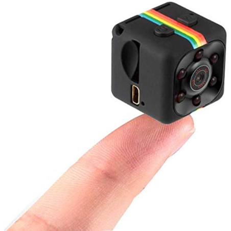 LEOFLA Micro Caméra HD Mini Caméra avec Vision Nocturne