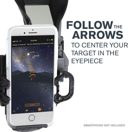 Celestron 22461 StarSense Explore DX 130 Télescope réflecteur newtonien, avec Application pour Smartphone - Compatible iOS/Andro