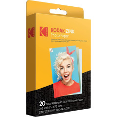 Kodak Step Touch Appareil Photo instantané avec écran Tactile LCD de 3,5 Pouces (Blanc) Kit de Voyage
