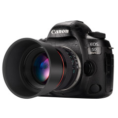 Objectif EF JINTU 85mm f1.8 Portrait Lentilles pour Canon EOS Rebel 4000d 2000d 80d 90d 5D III 6d 7D II 60D 70D 250d 750d 760d 1