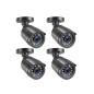 Anlapus Pack 4 Caméras de Surveillance Extérieure 1080P IP66 Vision Nocturne de 24 m Objectif de 3.6mm Caméra Supplémentaire pou Anlapus Pack 4 Caméras de Surveillance Extérieure 1080P IP66 Vision Nocturne de 24 m Objectif de 3.6mm Caméra Supplémentaire pou