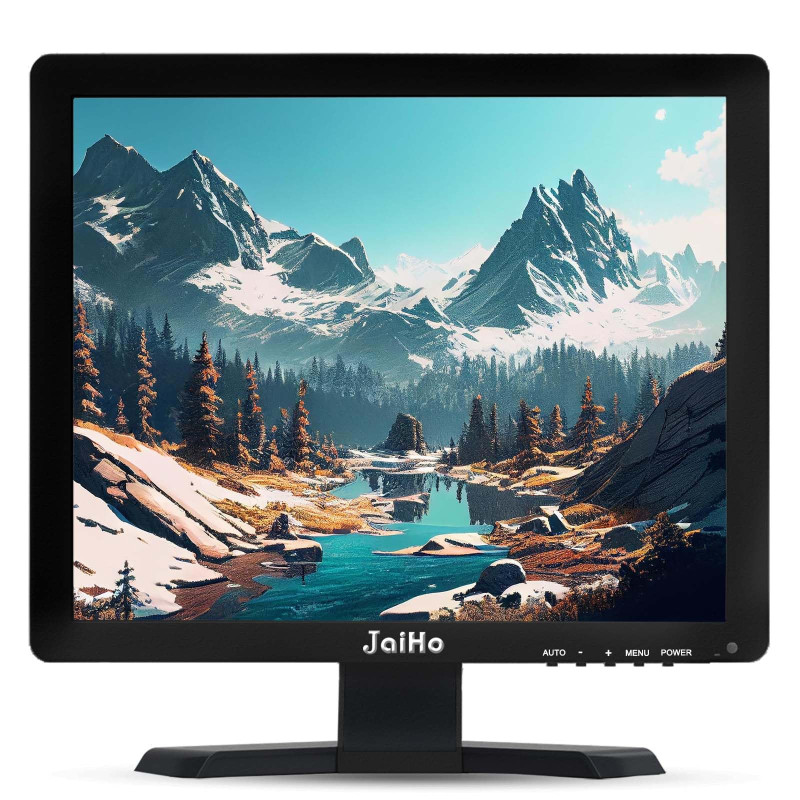JaiHo Écran 15 Pouces Moniteur HDMI 1024x768 4:3 Couleur Ecran LCD Moniteur, PC Écran avec VGA/HDMI/AV/BNC pour PC Raspberry Pi JaiHo Écran 15 Pouces Moniteur HDMI 1024x768 4:3 Couleur Ecran LCD Moniteur, PC Écran avec VGA/HDMI/AV/BNC pour PC Raspberry Pi