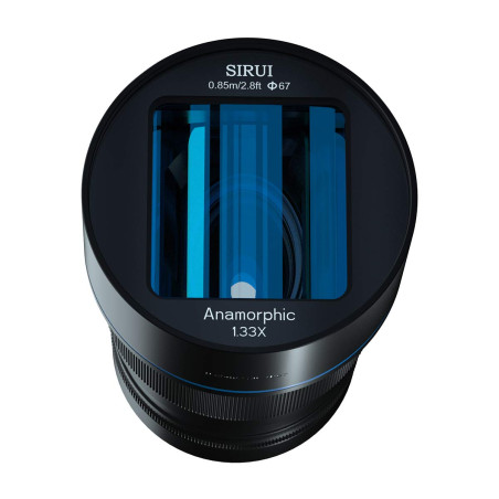 SIRUI 50 mm F1.8 1,33X APS-C Objectif cinéma anamorphique(E-Mount) pour a6400/FX30/ZV-E10