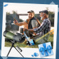 Gosky 20-60x60 HD Longue Vue - BAK4 Lunette d'observation Télescope oculaire incliné à 45 degrés pour Le tir à la Cible Chasse O Gosky 20-60x60 HD Longue Vue - BAK4 Lunette d'observation Télescope oculaire incliné à 45 degrés pour Le tir à la Cible Chasse O