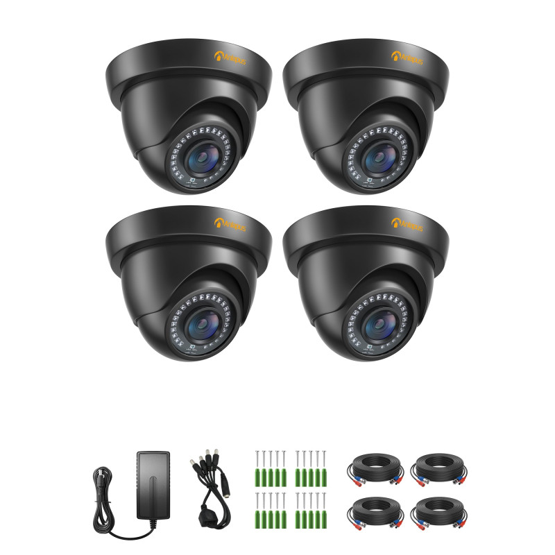 Anlapus 1080p HD-TVI Caméra de Surveillance Extérieure, 20M Vision Nocturne, Objectif 3,6mm, pour DVR de Type HD-TVI Anlapus 1080p HD-TVI Caméra de Surveillance Extérieure, 20M Vision Nocturne, Objectif 3,6mm, pour DVR de Type HD-TVI